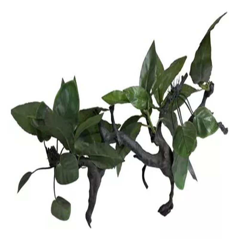 GENERICO - Planta Artificial Grande Acuario Pecera Decoración -2503