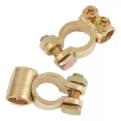 GENERICO - Terminal Borne Bateria Positivonegativo Bronce Auto Stl1390