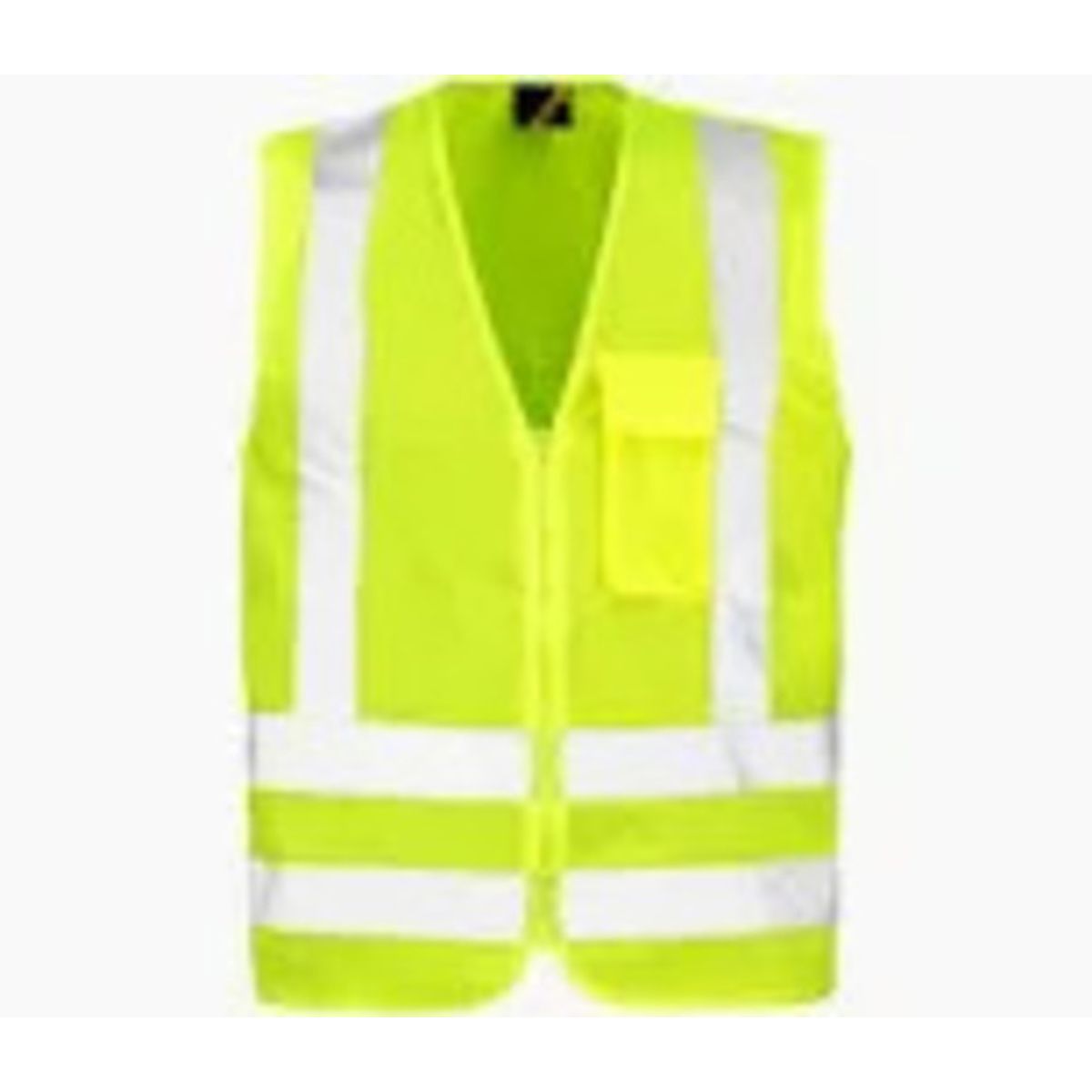 GENERICO - Chaleco Reflectante Seguridad Reglamentario Amarillo Fluor