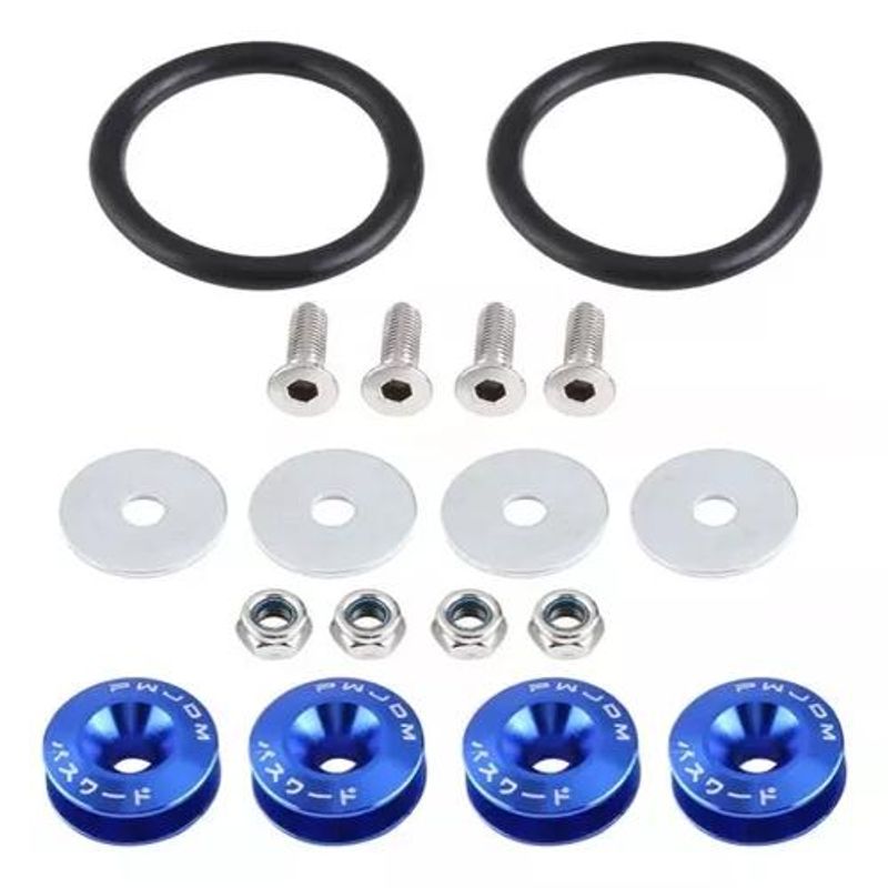 GENERICO - Sujetador Soporte Parachoque Aluminio Tuning Universal P1619