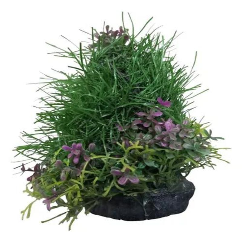 GENERICO - Pack2 Planta Artificial Para Acuario Adorno