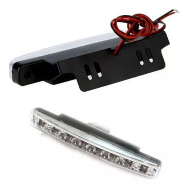 GENERICO - Luz Circulación Diurna X2 Autos Moto Lámpara Antiniebla 8led