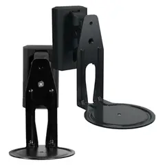 SANUS - Pack 2x Soporte de pared para altavoz Era 100 Negro
