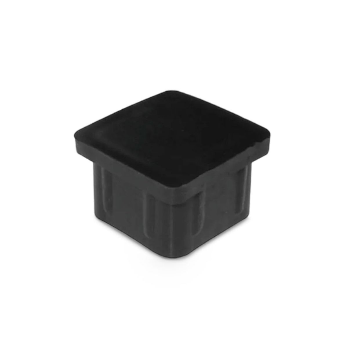 GENERICO - Regaton Cuadrado 30x30mm Interior Negro - 100 unidades