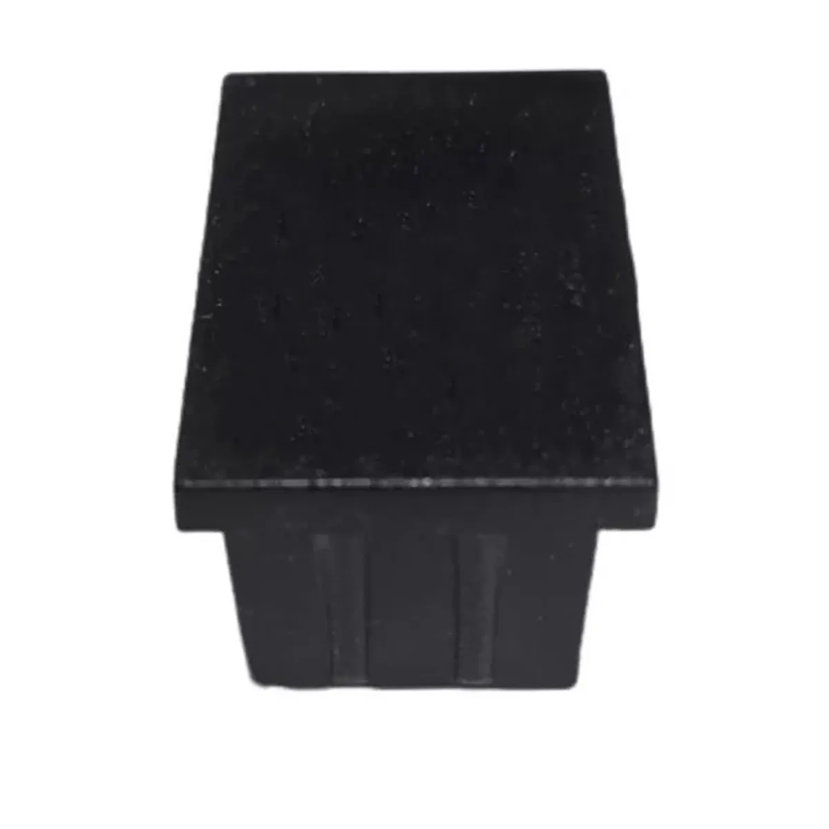 GENERICO - Regaton Rectangular 20x40 Interior Negro - 100 unidades