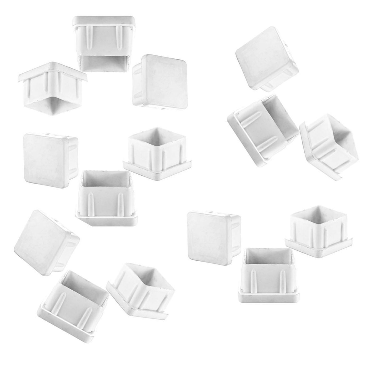 GENERICO - Regaton Cuadrado 30x30 Interior Blanco - 100 unidades