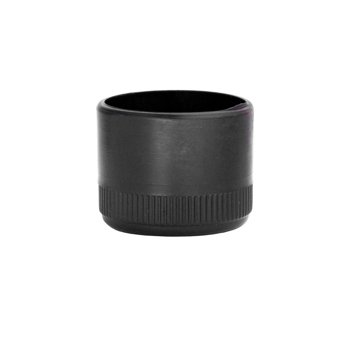 GENERICO - Regaton Redondo Exterior 5/8" Negro - 100 unidades