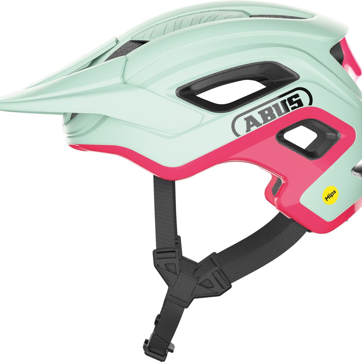 ABUS - Casco Bicicleta Cliffhanger Mips Menta Talla M 54-58cm