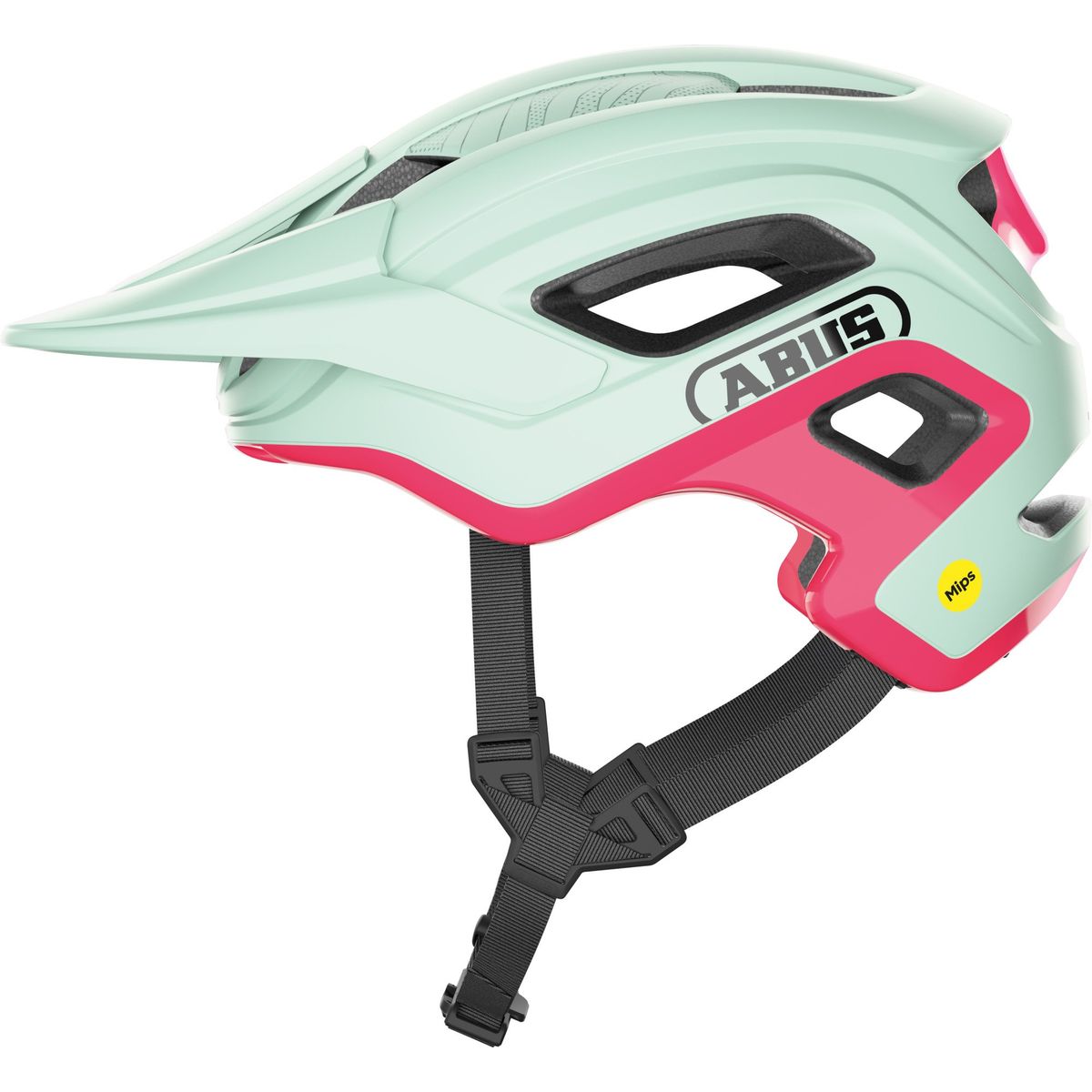 ABUS - Casco Bicicleta Cliffhanger Mips Menta Talla M 54-58cm