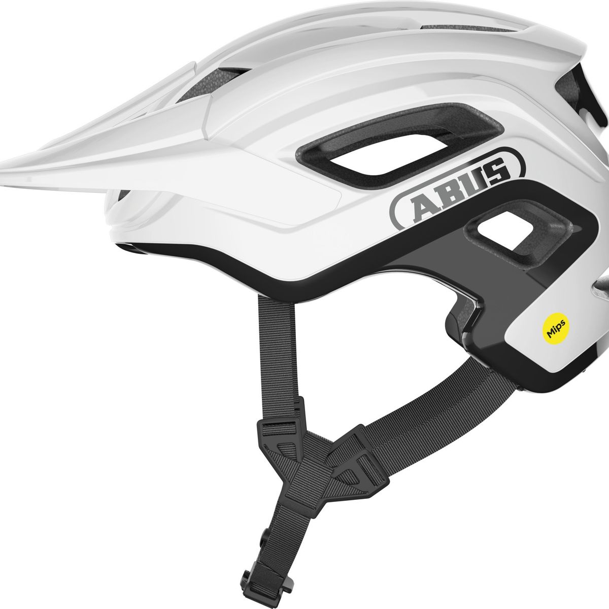 ABUS - Casco Bicicleta Cliffhanger Mips Blanco Bri Talla S 51-55cm
