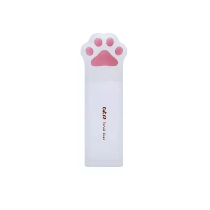 GENERICO - Estuche Diseño Patita De Gato Kawaii Escolar Oficina