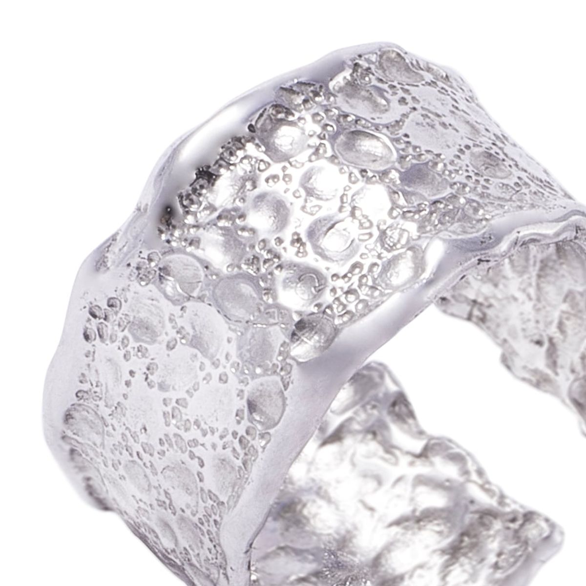 JB JOYAS BARON - Anillo de Plata Esterlina 925 Ancho 11cms