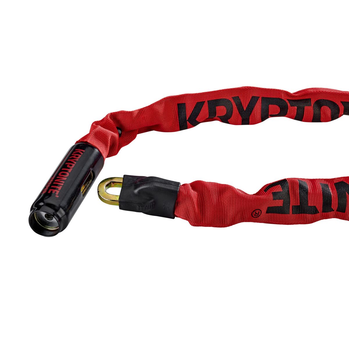 KRYPTONITE - Cadena Kryptonite Keeper 785 Integrada 85cm L5 Rojo
