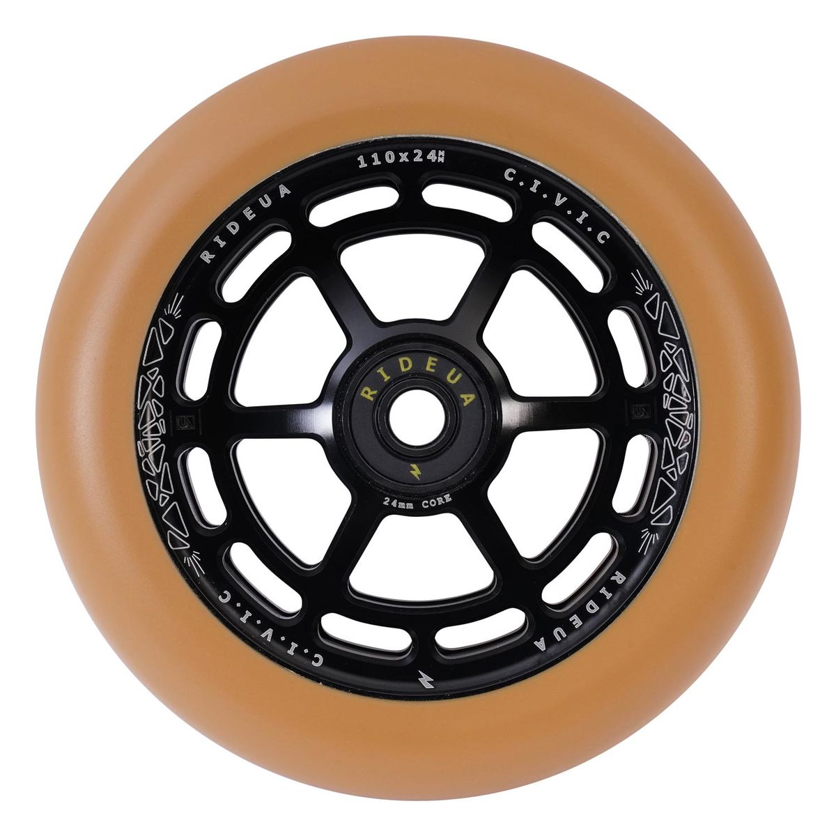 IBIKES - Ruedas Urbanartt Civic Blackgum 110mm