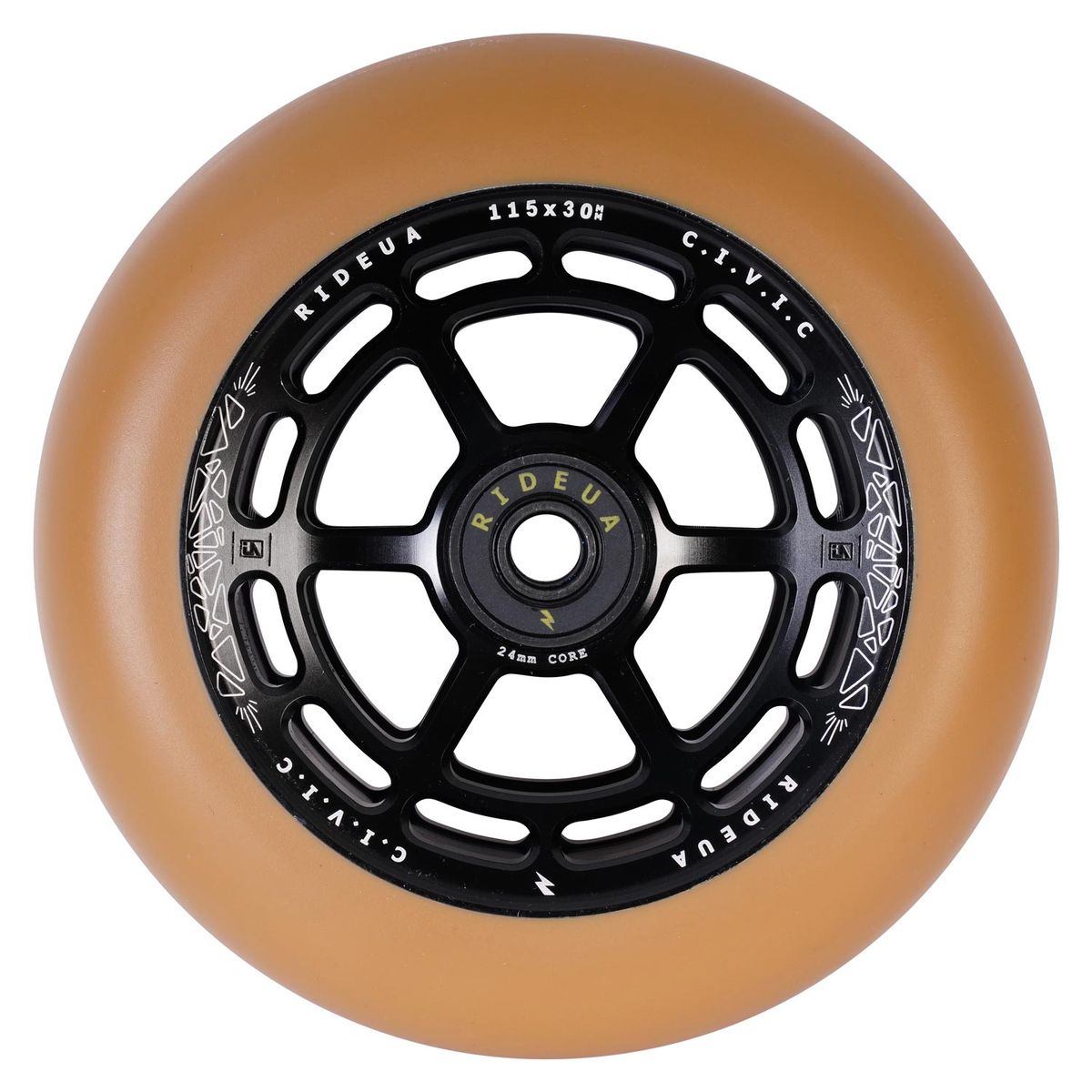 IBIKES - Ruedas Urbanartt Civic Blackgum 110mm