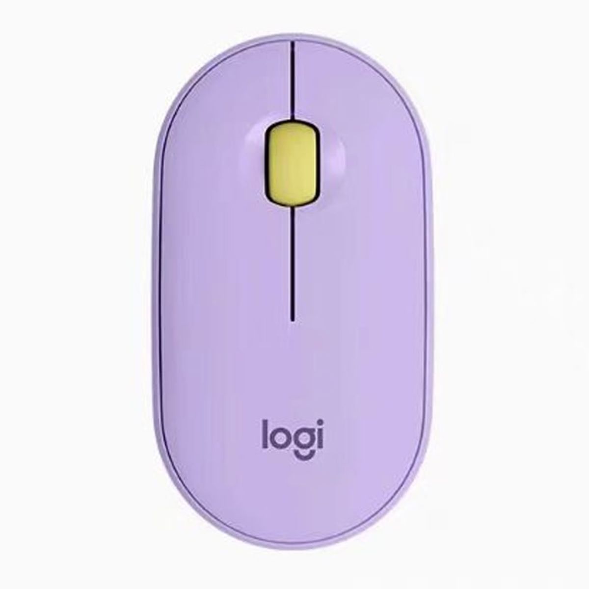 LOGITECH - Mouse M350 Pebble Morado Logitech