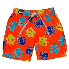 H2O WEAR - Traje de Baño Bebe Niño Short Naranja