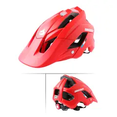 GENERICO - Casco adulto de bicicleta rojo