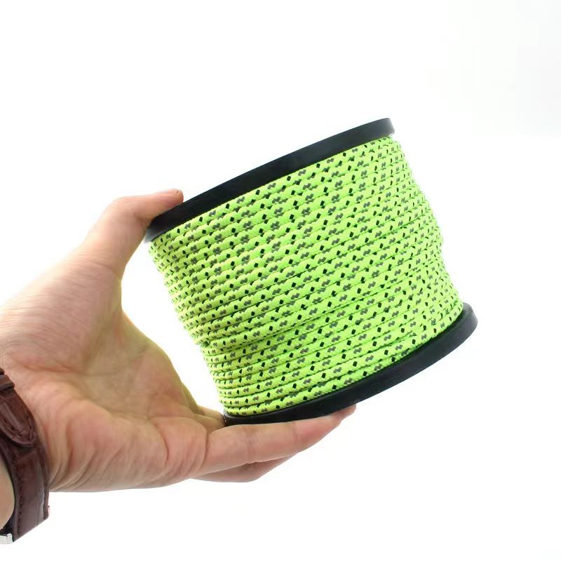 GENERICO - Rollo De Cuerda Luminosa Para Carpa 50Mx4Mm