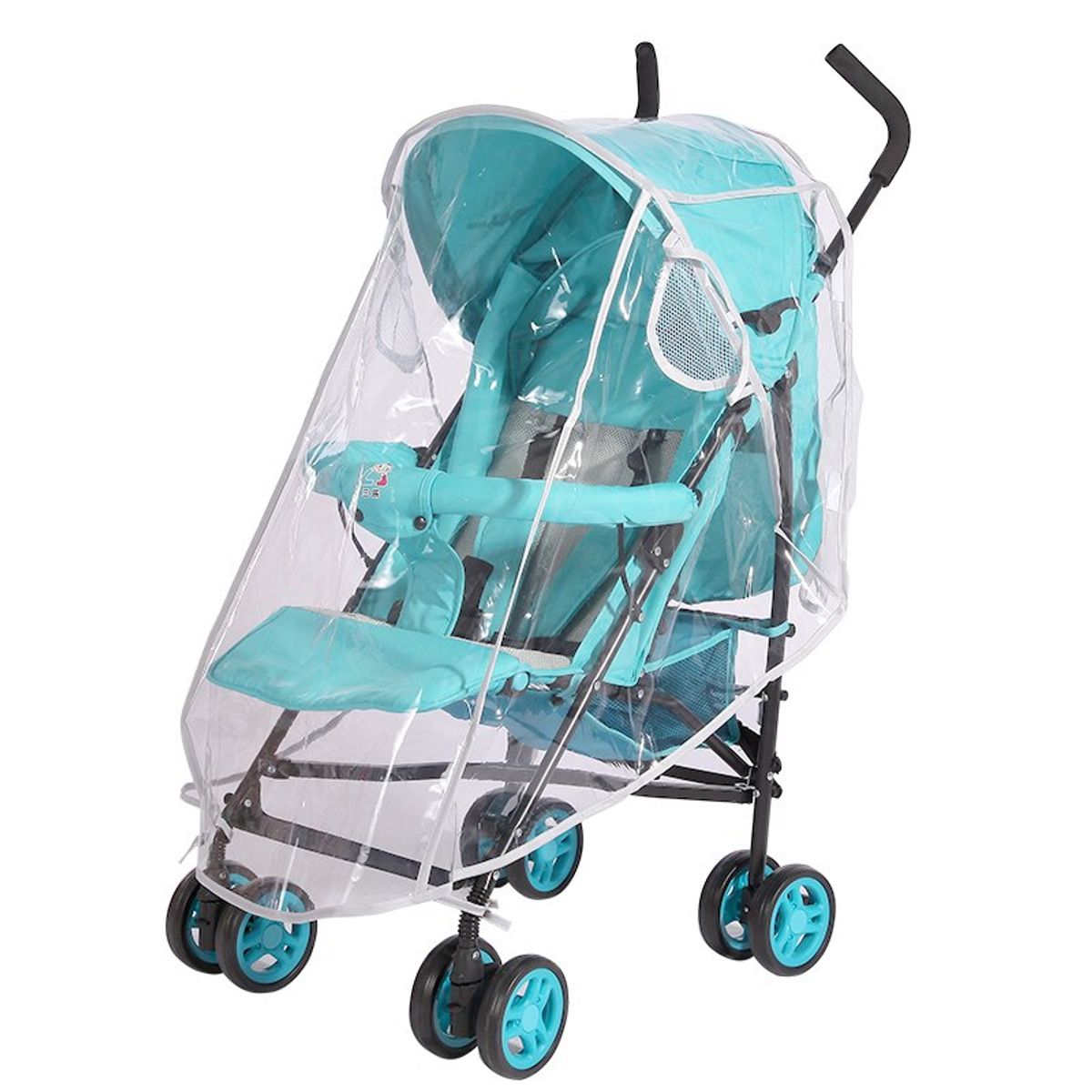 GENERICO - Cubre Coche Impermeable  Modelo Universal Borde Rosado