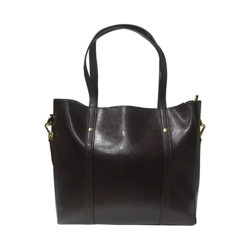 TODOPIEL - Cartera Cuero Mujer Café Todopiel
