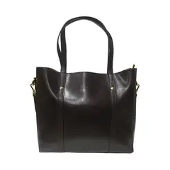 TODOPIEL - Cartera Cuero Mujer Café