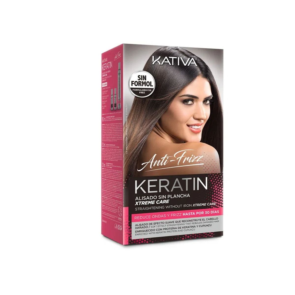 KATIVA - Kit Kativa alisado sin plancha Keratin