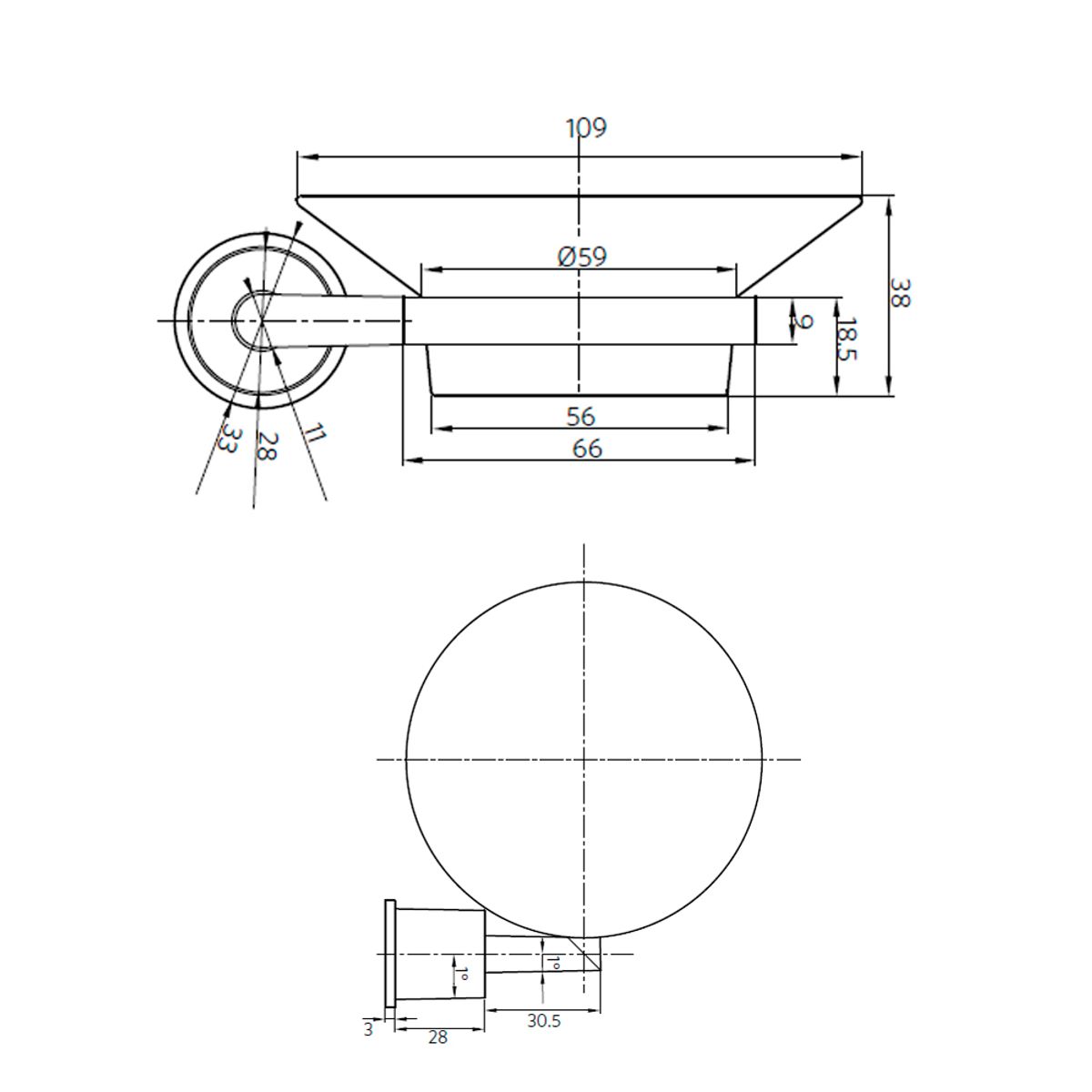 STRETTO - Porta Jabon SL