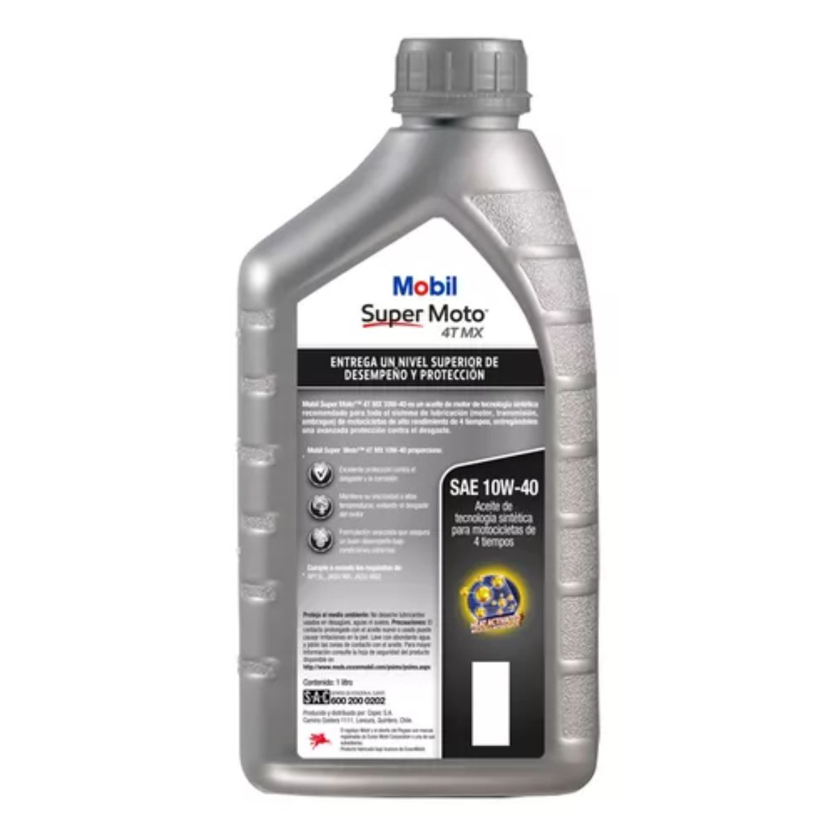 MOBIL - Aceite 10w40 Sintetico 4t Mobil 1l