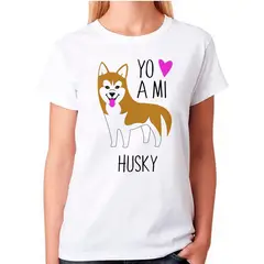 MALCREADO18671 - Polera de vestir Mujer manga corta - Husky - Negro