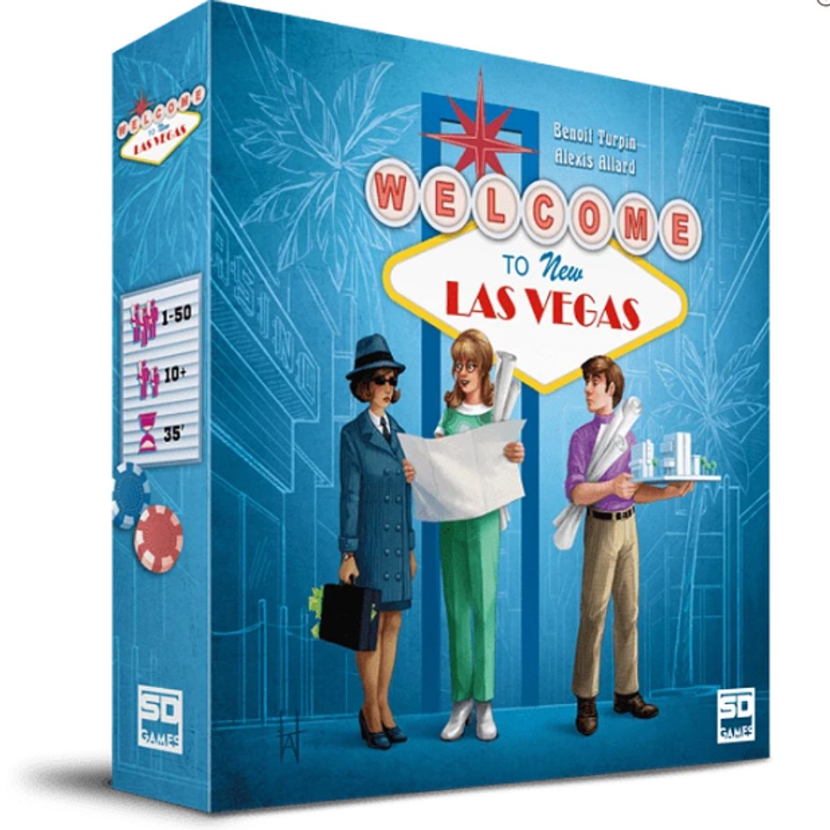 FRACTAL JUEGOS - Welcome To New Las Vegas - Juego Mesa - Español