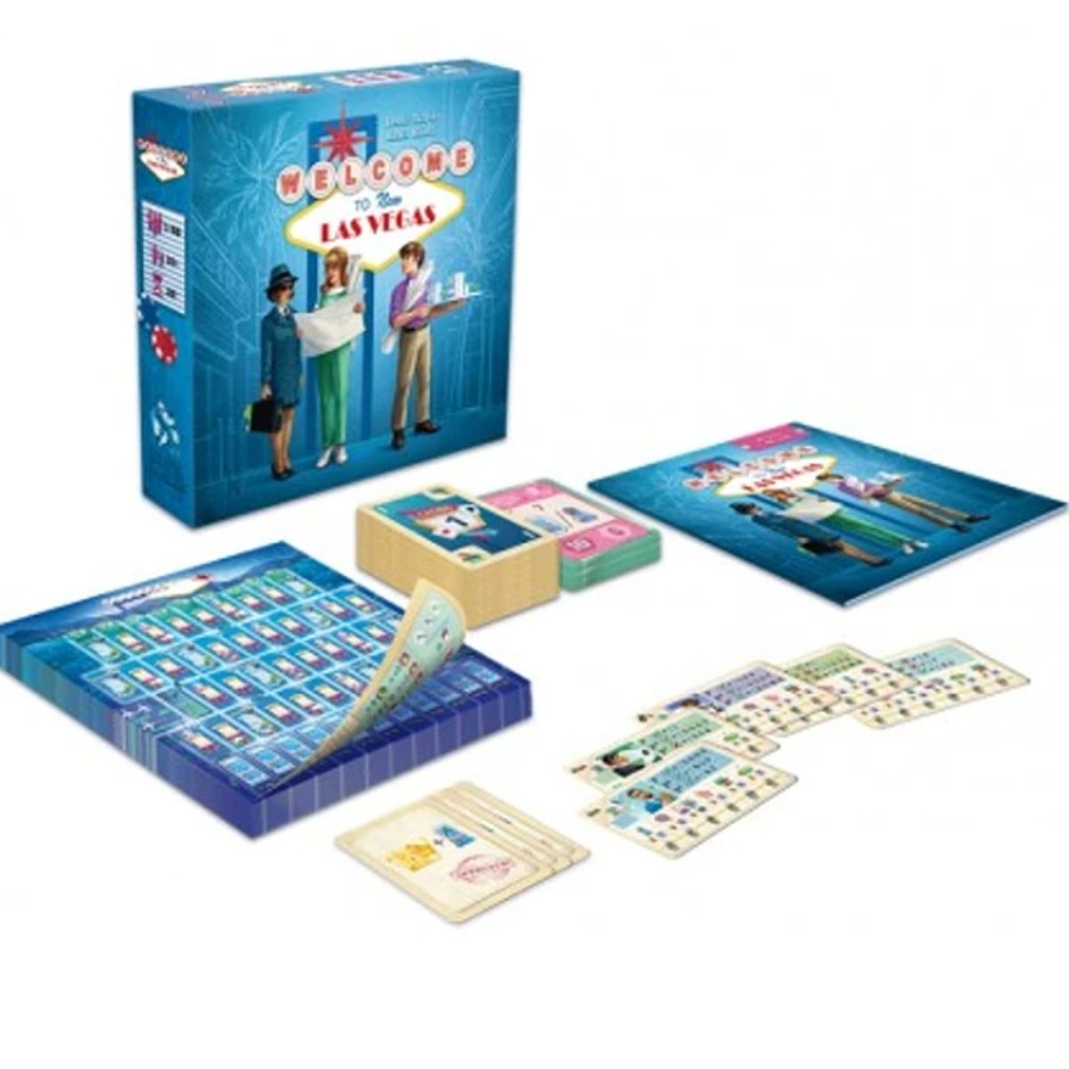 FRACTAL JUEGOS - Welcome To New Las Vegas - Juego Mesa - Español