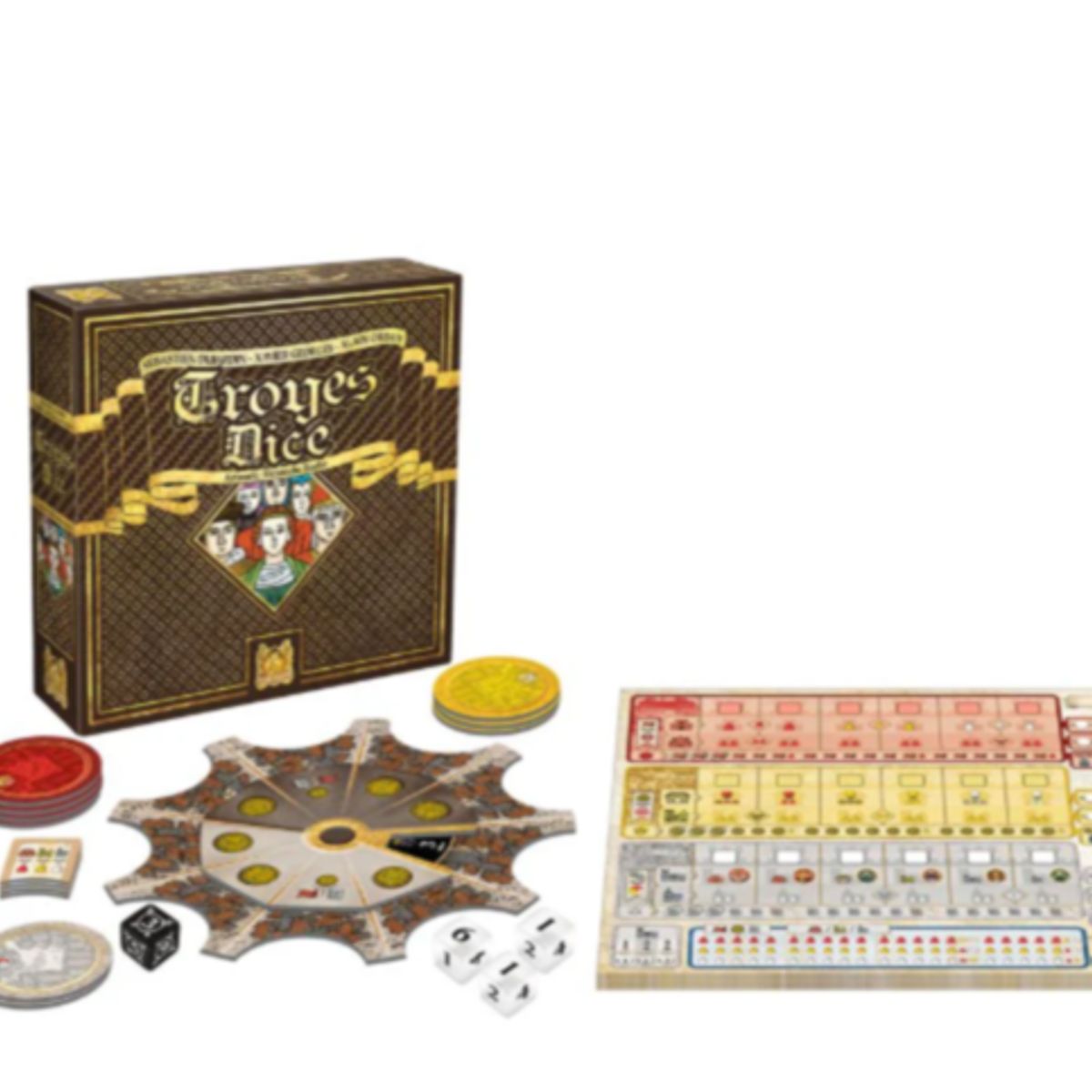 EDGE ENTERTAINMENT - Troyes Dice - Juego De Mesa - Español