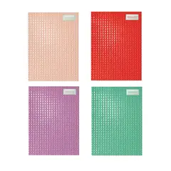 PROARTE - Cuaderno Triple Carta 150 hojas 7mm Relieves Pastel