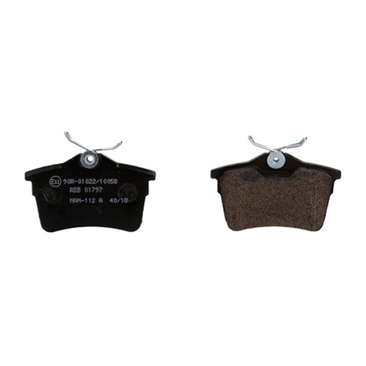 GENERICO - Pastillas de freno Trasera Citroen Berlingo  08/19