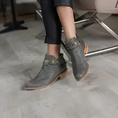 MILAH - Botín Monedas Gris