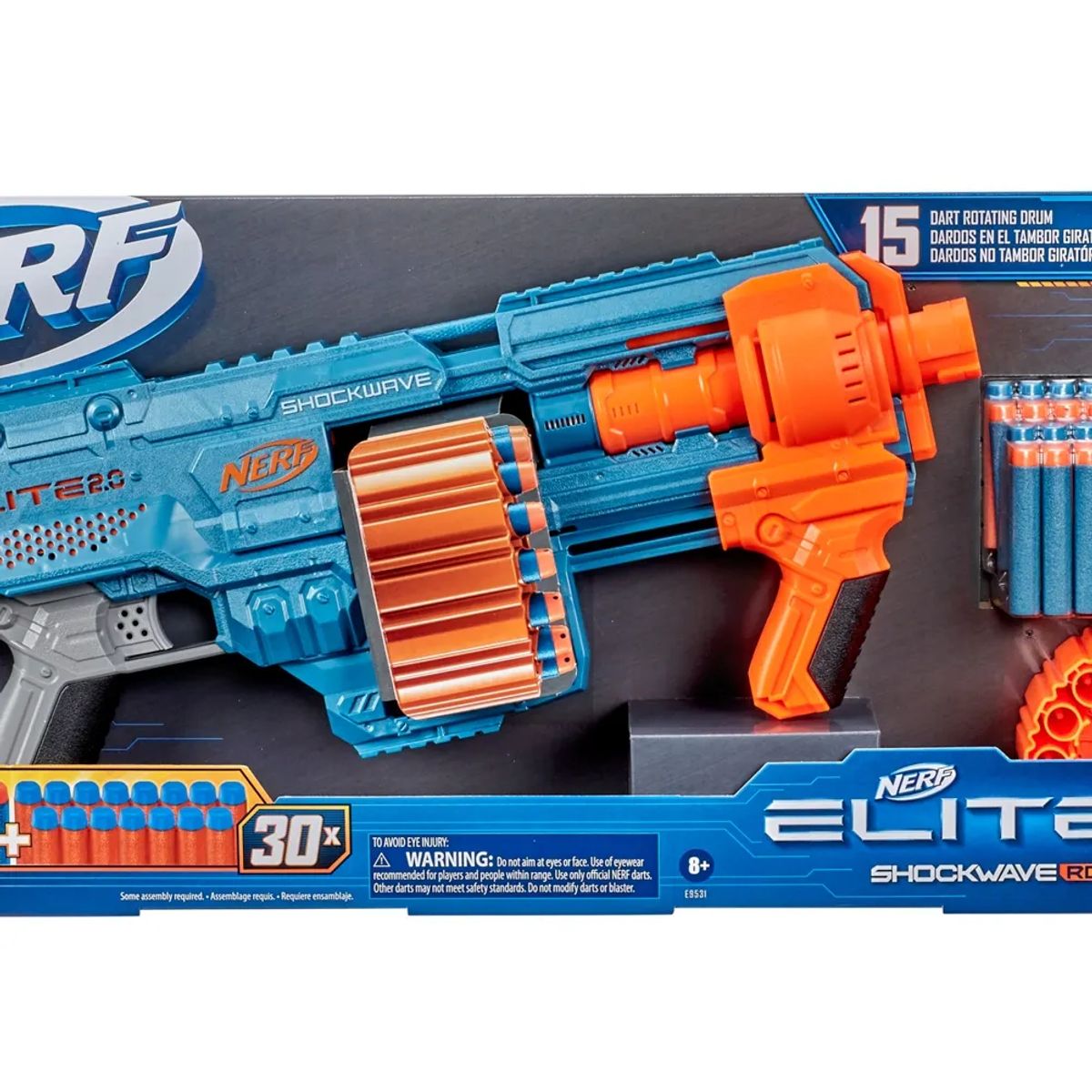 NERF - Lanzador Elite 2.0 Schockwave Nerf - Hasbro