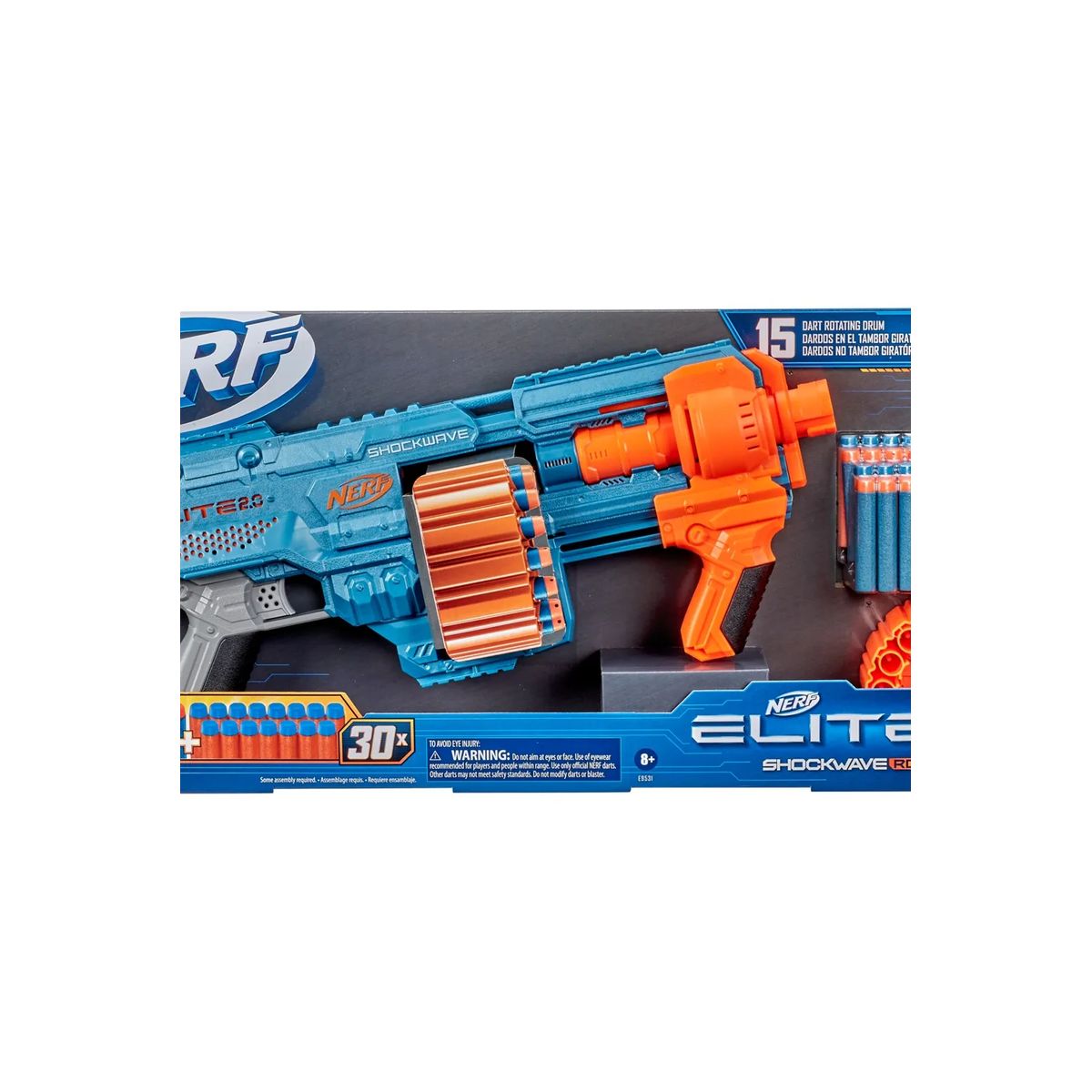 NERF - Lanzador Elite 2.0 Schockwave Nerf - Hasbro