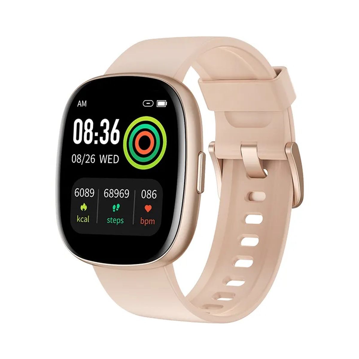 STARTECHOFFICE - Reloj Inteligente Smartwatch Bluetooth K55 300 mAh TFT Salud Deporte Compatible IOS Android
