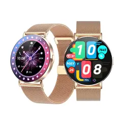 STARTECHOFFICE - Reloj Inteligente Smartwatch Bluetooth KM88 AMOLED 466x466 200mAh IP67