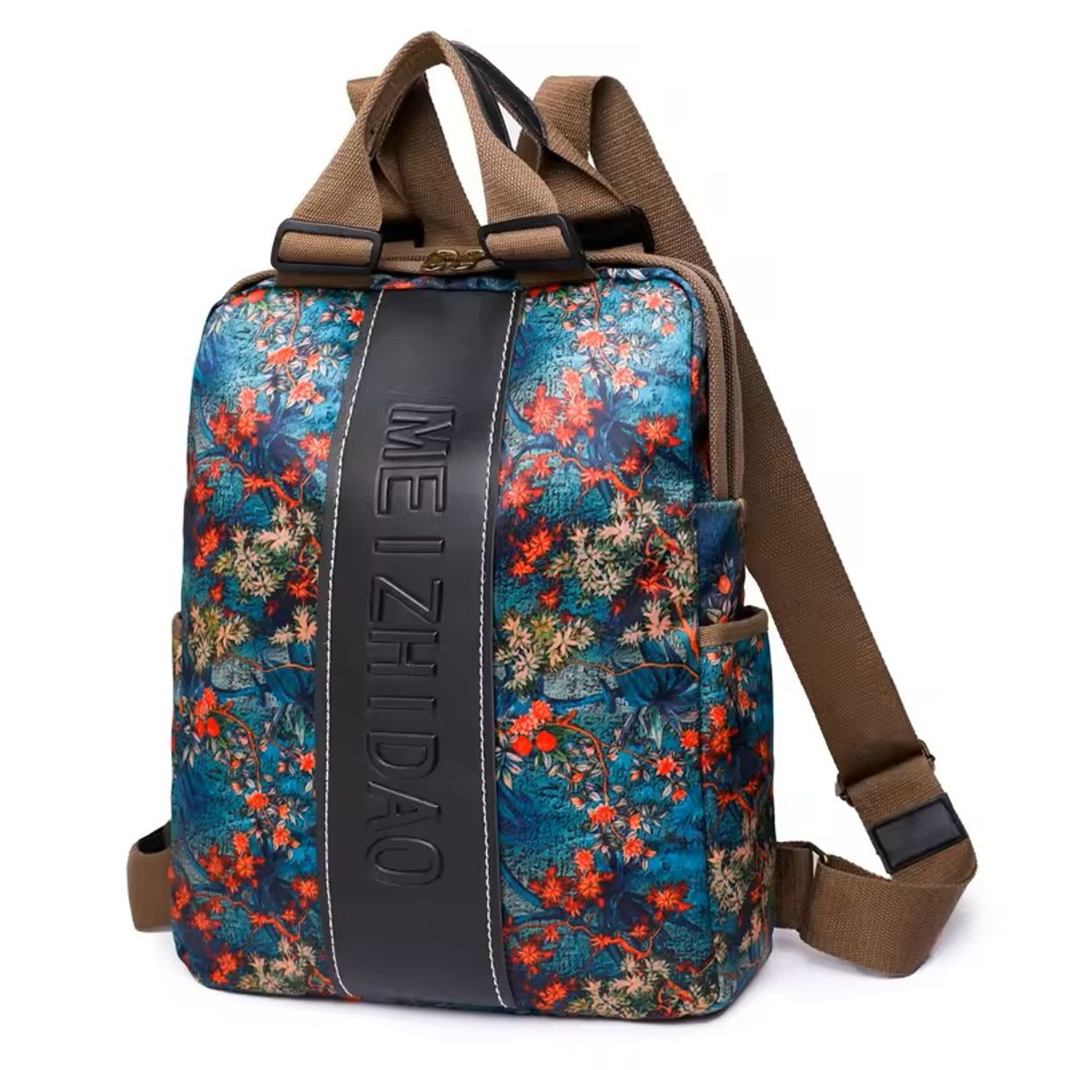 GENERICO - Mochila Ideal para Viajes y Oficina Estilo Vintage Europeo y Americano