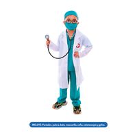 Disfraz Doctor Medico Enfermero Talla 3 a 4 años