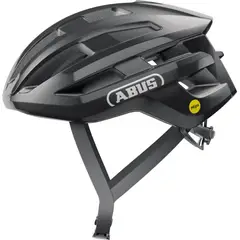 ABUS - Casco Bicicleta Powerdome Mips Negro Brillante Talla L 57-61cm