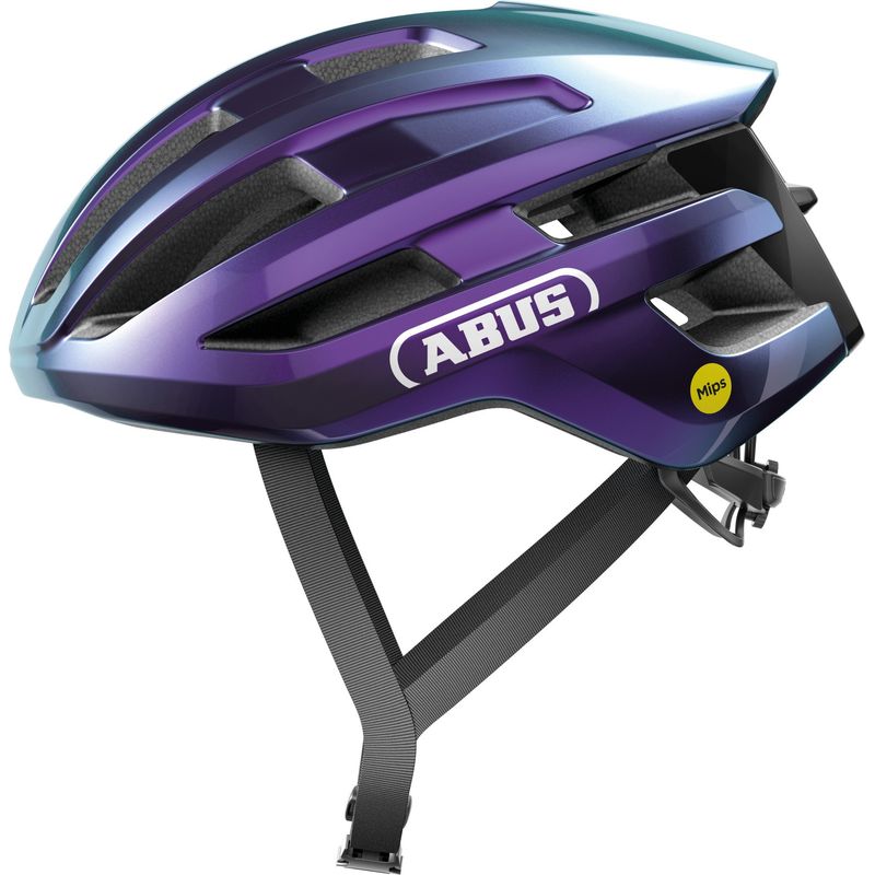 ABUS - Casco Bicicleta Powerdome Mips Purpura Flip Talla S 51-55cm
