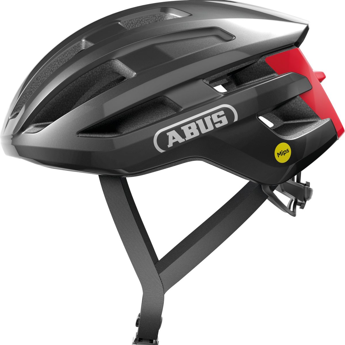 ABUS - Casco Bicicleta Powerdome Mips Titan Talla S 51-55cm