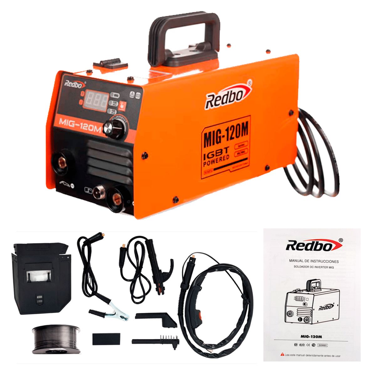 REDBO - Soldadora MIG-120M Redbo
