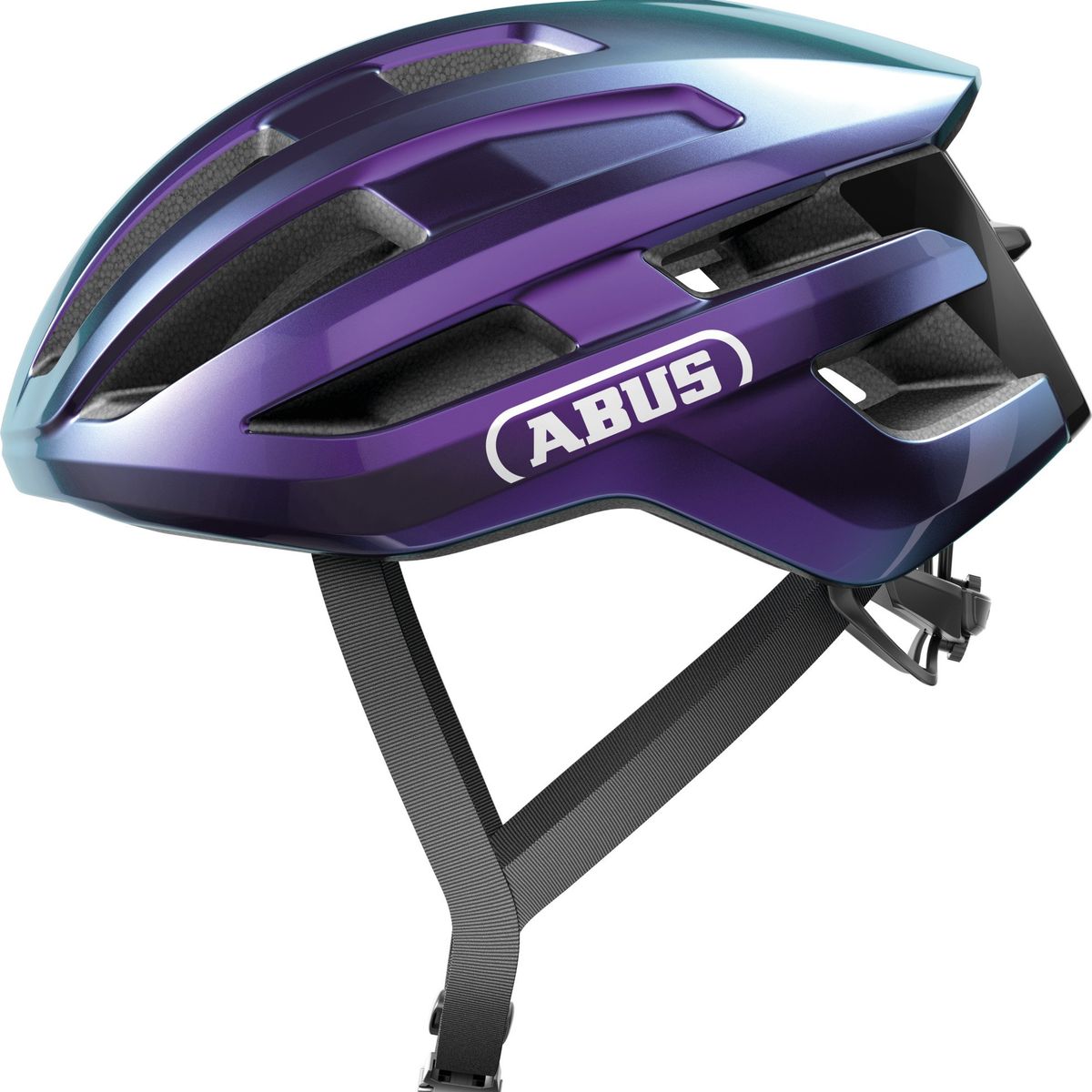 ABUS - Casco Bicicleta Powerdome Mips Purpura Flip Talla L 57-61cm