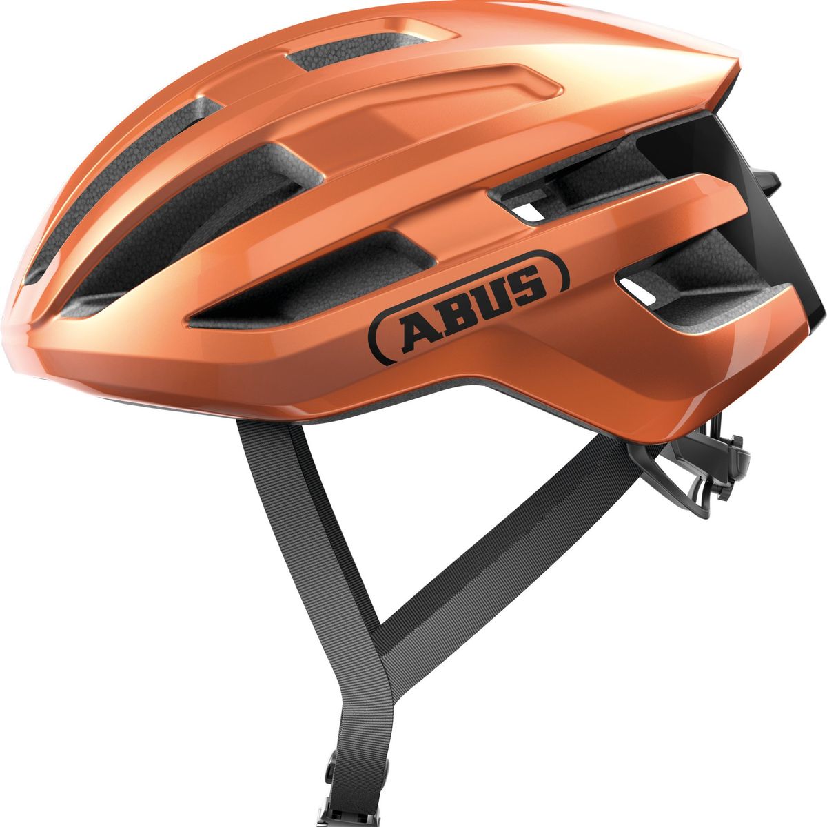 ABUS - Casco Bicicleta Powerdome Naranja Talla L 57-61cm