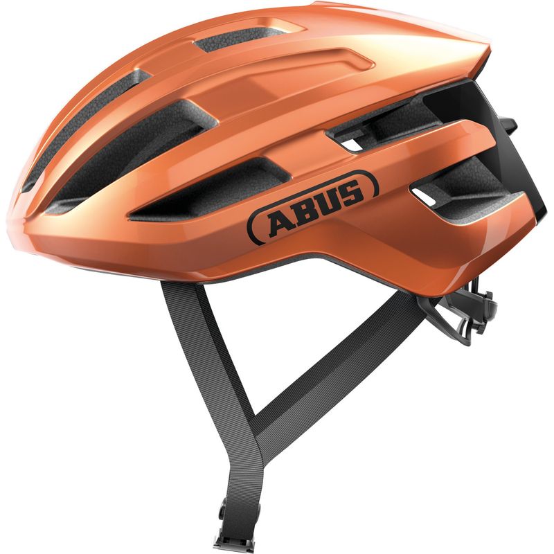 ABUS - Casco Bicicleta Powerdome Naranja Talla L 57-61cm