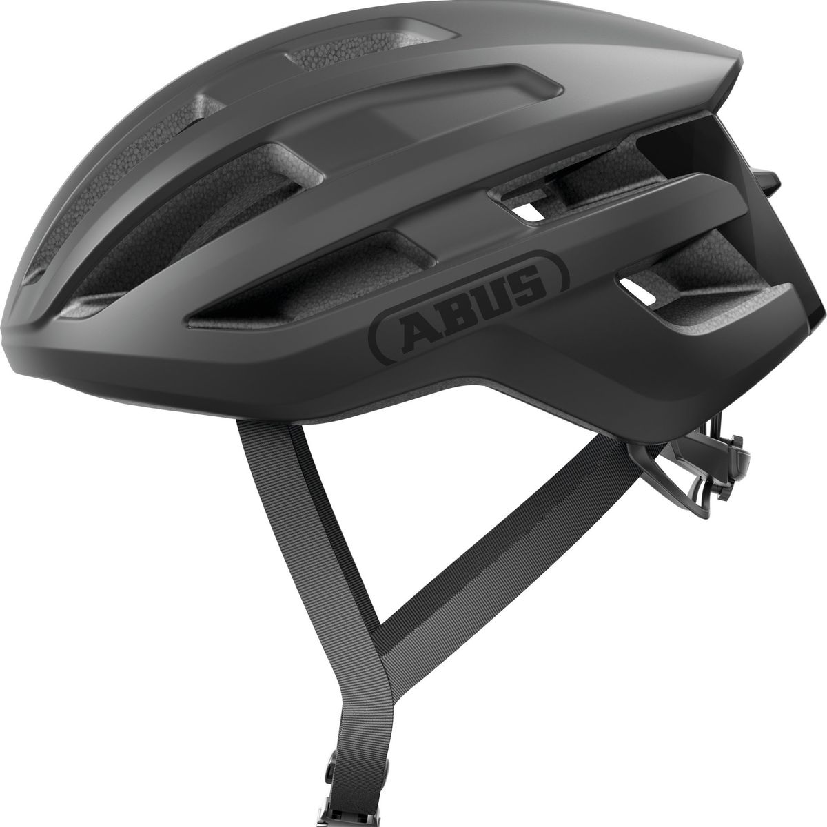ABUS - Casco Bicicleta Powerdome Negro Talla M 54-58cm